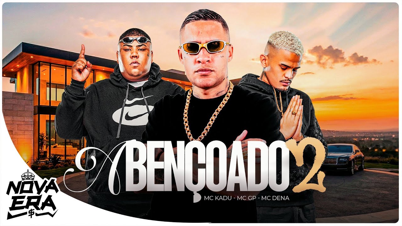 Abençoado 2 - Mc kadu, Mc Gp e Mc Dena (Video clipe oficial) Dj victor e Kaio mix