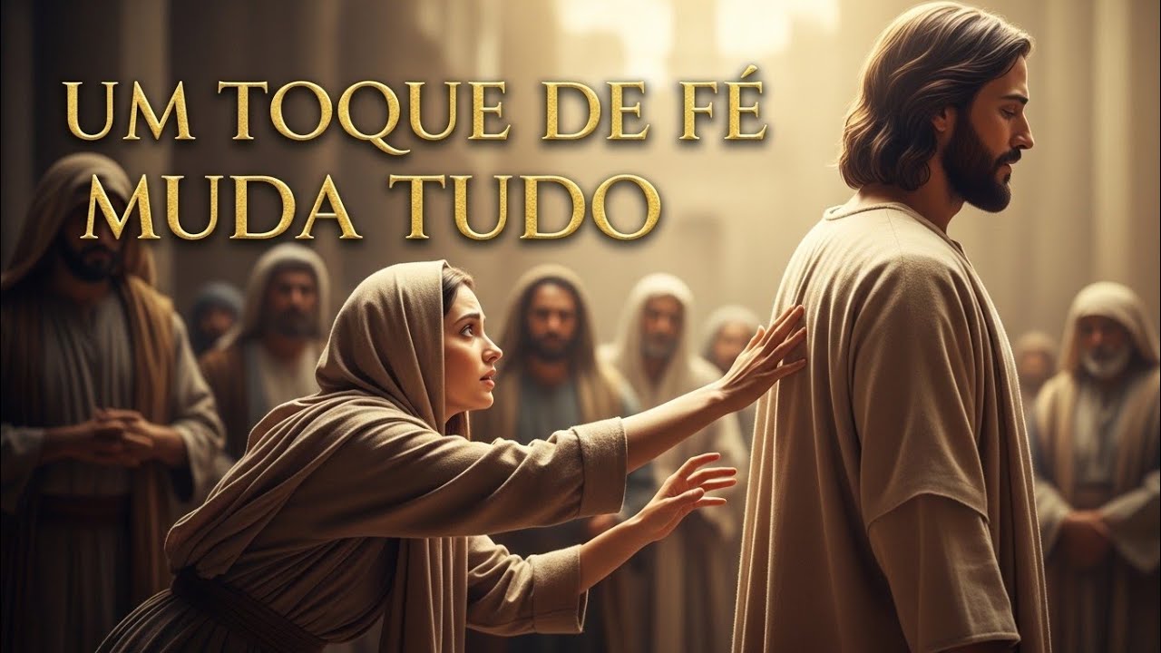 👉 Quem toca Jesus com fé nunca sai do mesmo jeito.