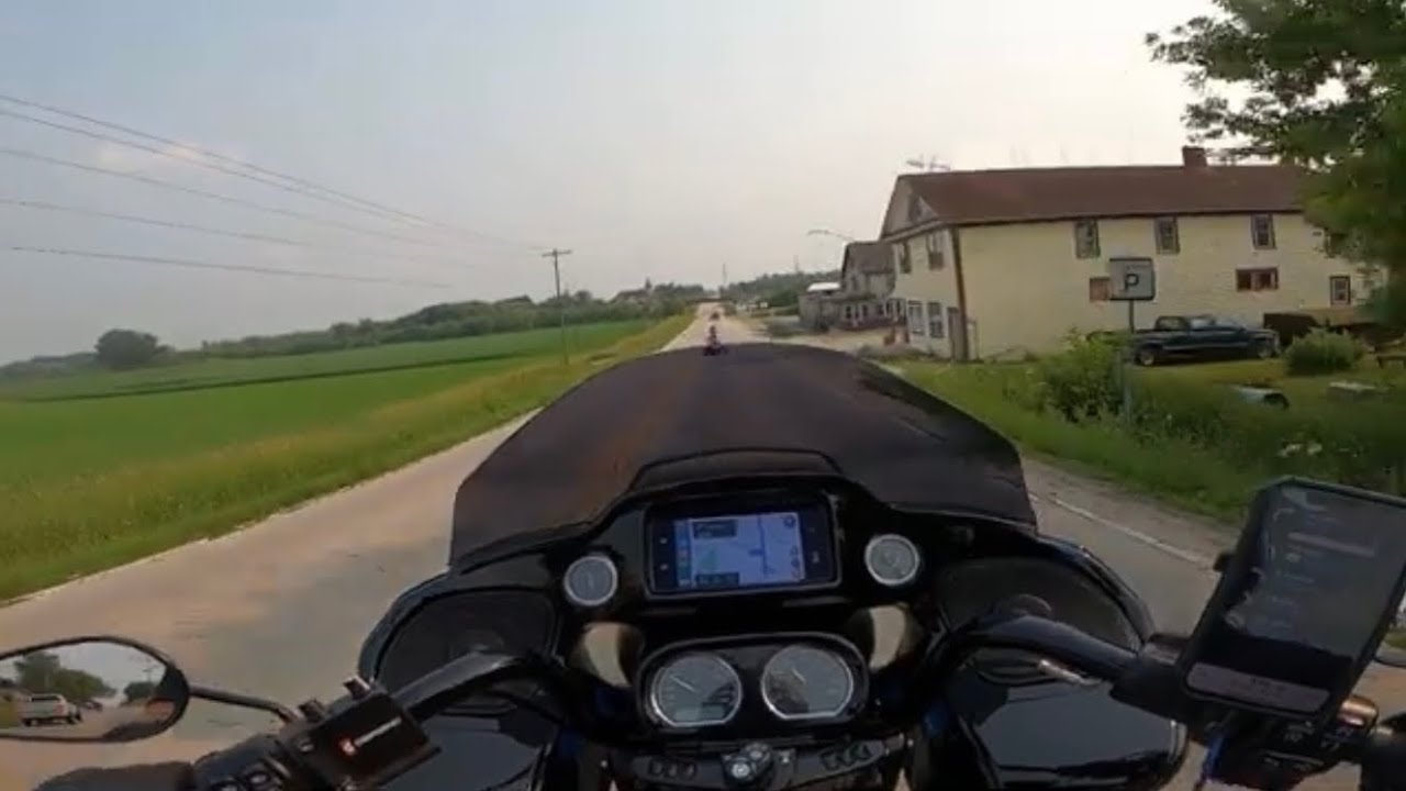 2022 Road Glide Special Milwaukee Country Roads During HD 120th Homecoming M8 114 Engine sound only
