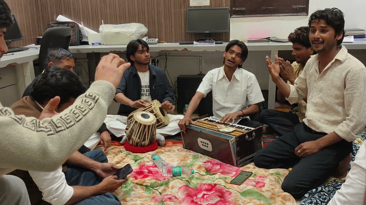 A qawwali performance.