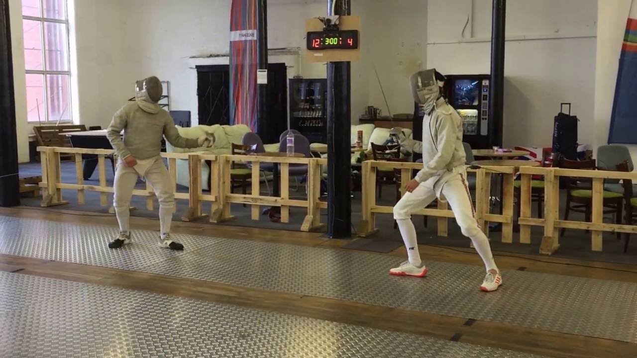 Manchester Sabre Open Men's Final 2016 - Mottershead vs Edwards