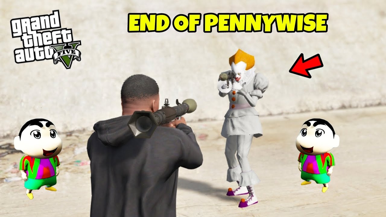 GTA 5 : THE END OF PENNYWISE 🤡