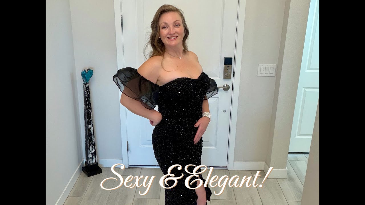 Snatched + Elegant + Dramatic 💃✨ Ruffle Hem Maxi Dress Review