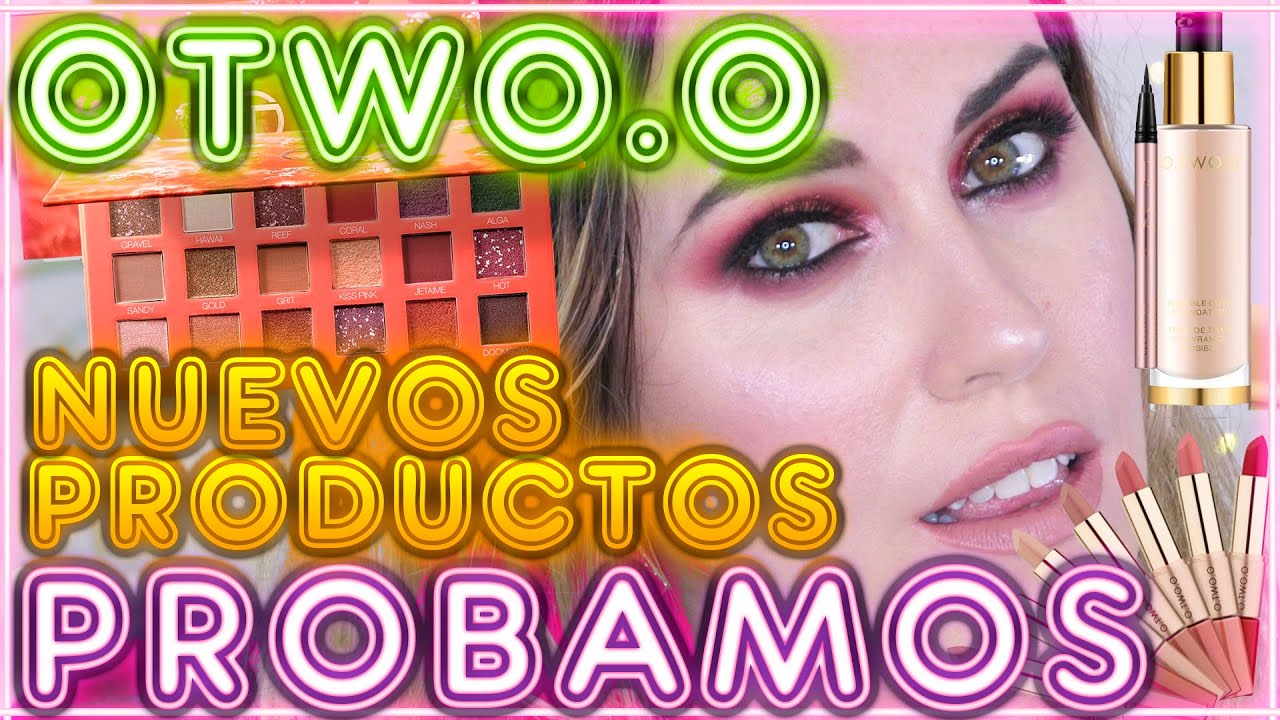 PROBAMOS NUEVOS productos de ALIEXPRESS: OTWO.O | tutorial maquillaje FUEGO 🔥🔥🔥