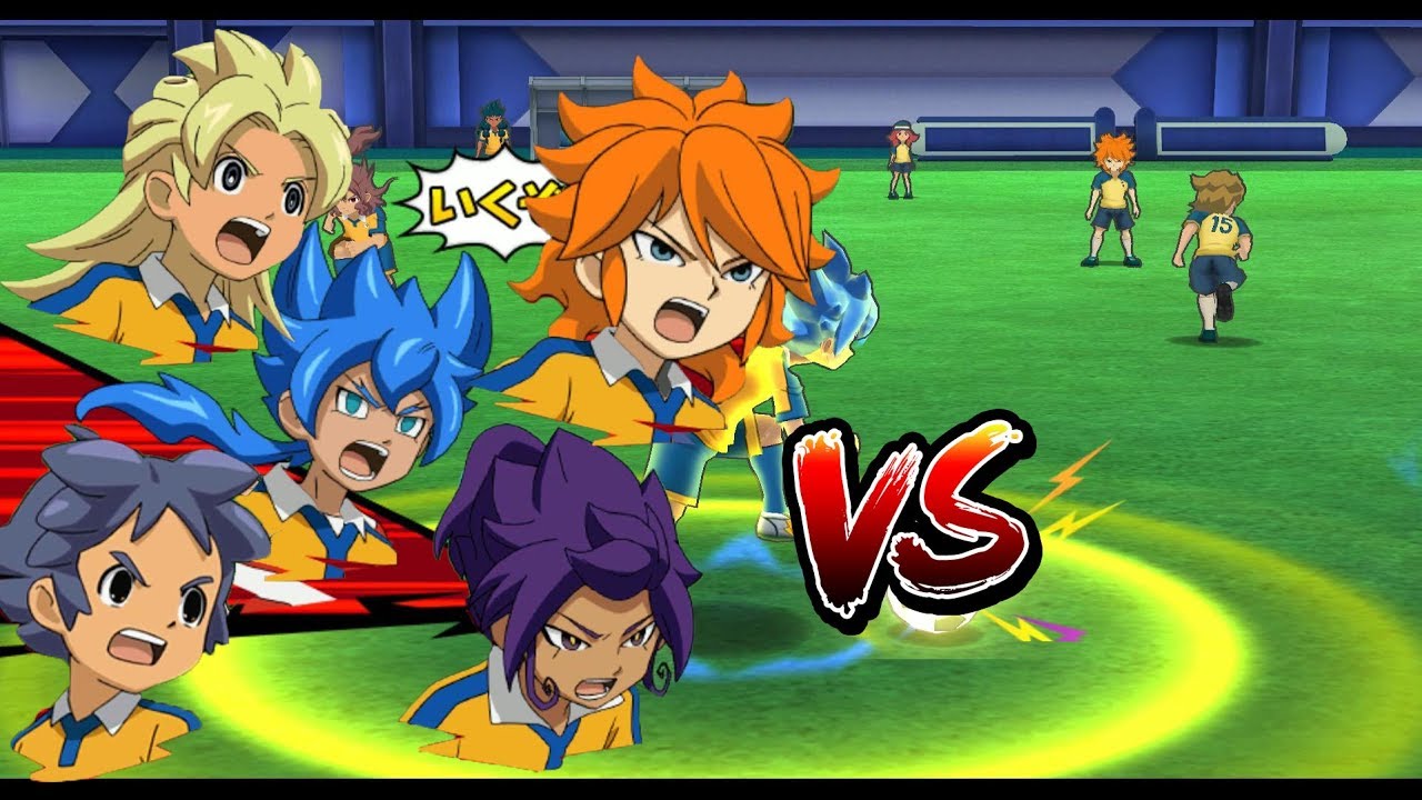 Inazuma Eleven Go Strikers 2013! Custom Raimon Go Vs Custom Raimon II  Wii (Dolphin/Gameplay)