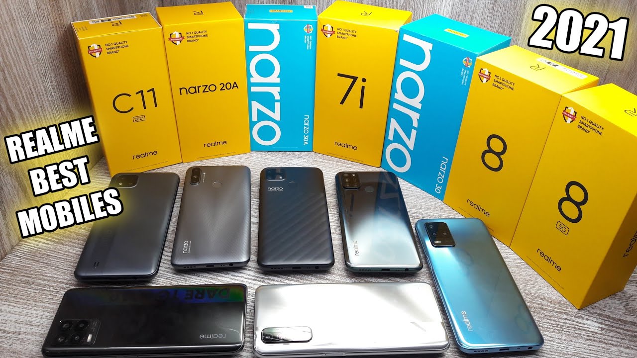 Realme Best Budget Mobiles July 2021 - Which Should You Buy ?