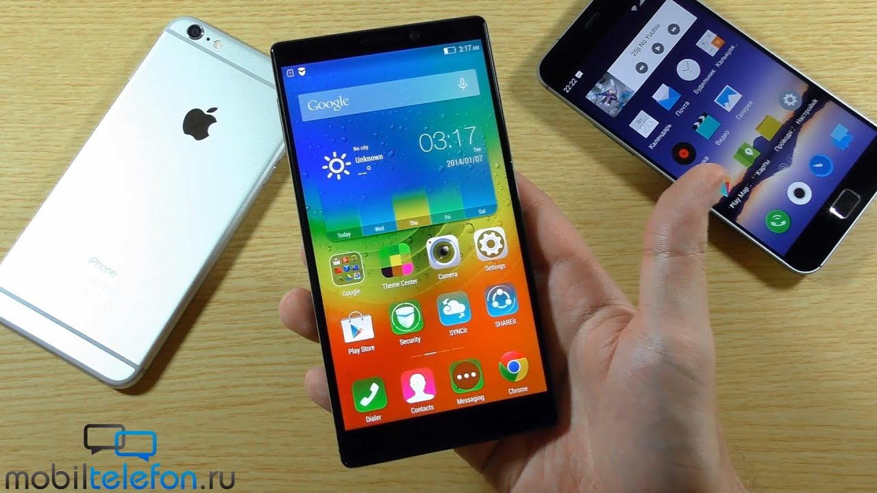 Распаковка Lenovo Vibe Z2 Pro (K920) с 6