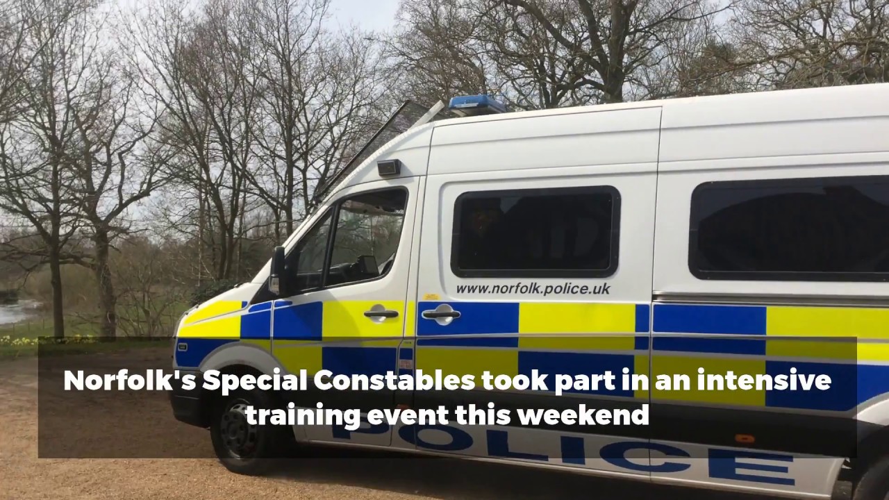 Norfolk police's training for special constables