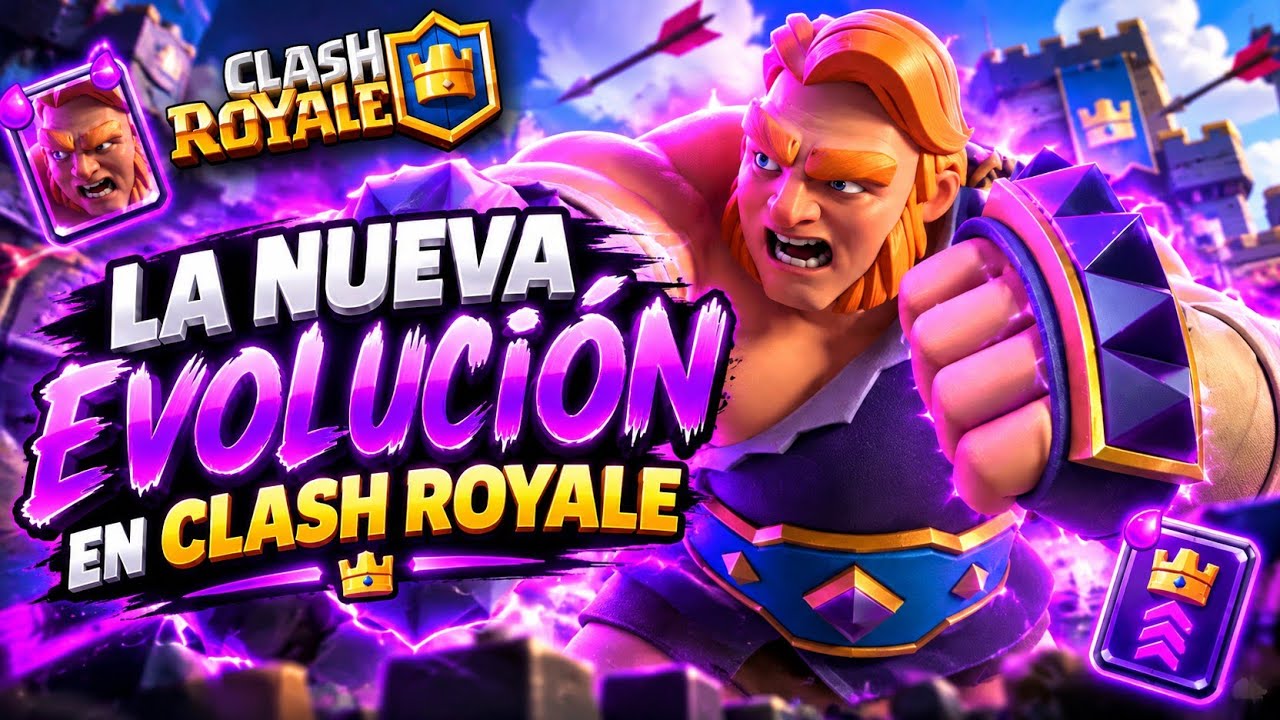 😱 THE NEW GIANT EVOLUTION IS BROKEN! 💜🔥 | Clash Royale