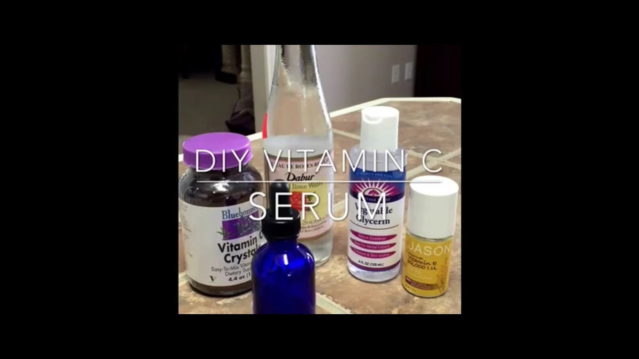 DIY Vitamin C Serum (10%) - anti-aging