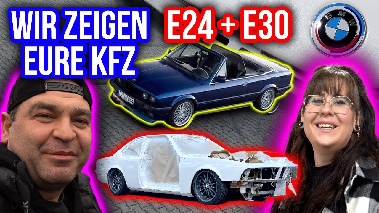 LEVELLA | Allie's BMW E24 + E30 - Alles selbst gebaut?