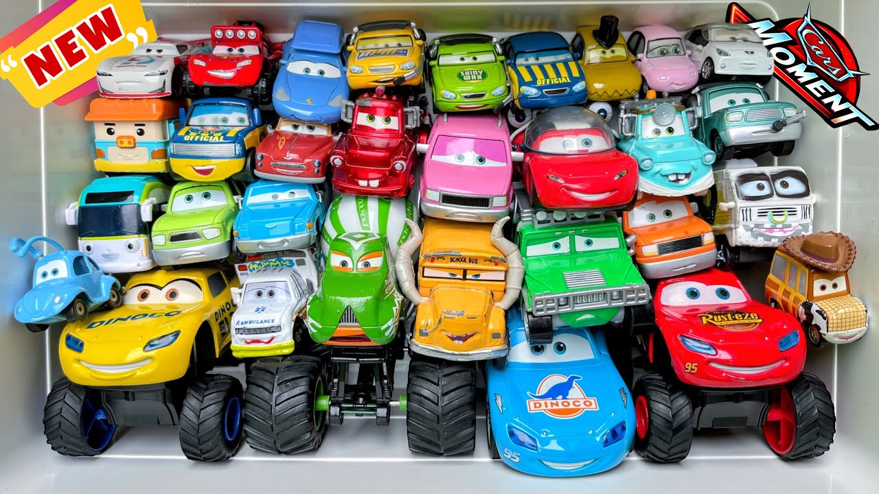 Disney Pixar Cars Unboxing Review | Lightning McQueen, Tow Mater, Doc Hudson, Sally Carrera, Cruz