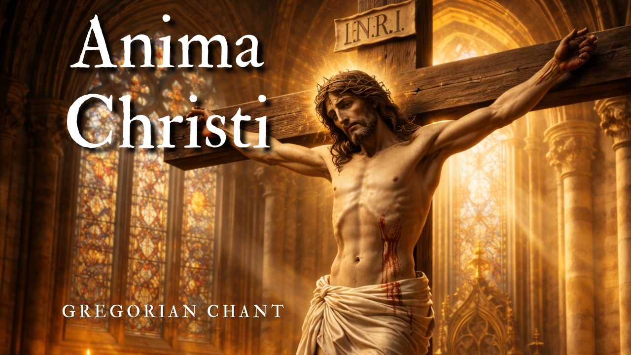 Anima Christi — Gregorian Chant of Total Surrender to Jesus Christ