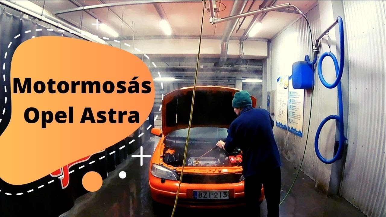Opel Astra motormosás