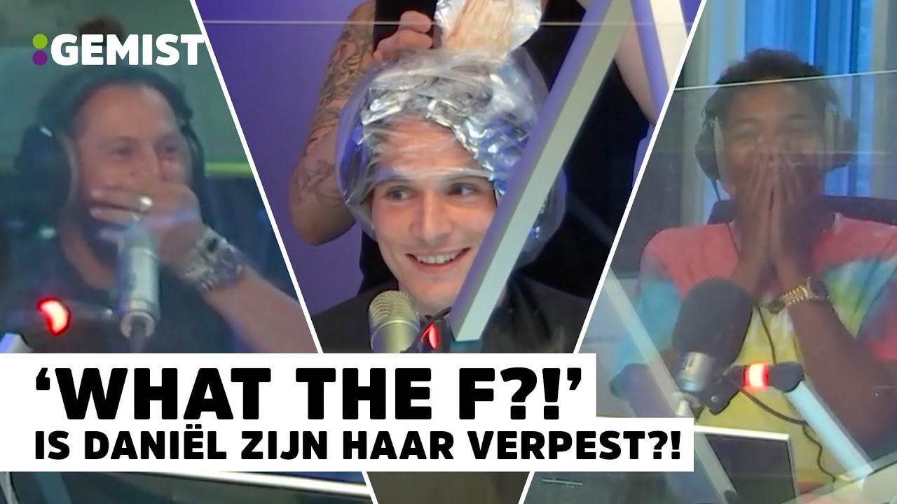 DANI&Euml;L LIPPENS gaat van ZWART naar BLOND haar! | 538 Gemist