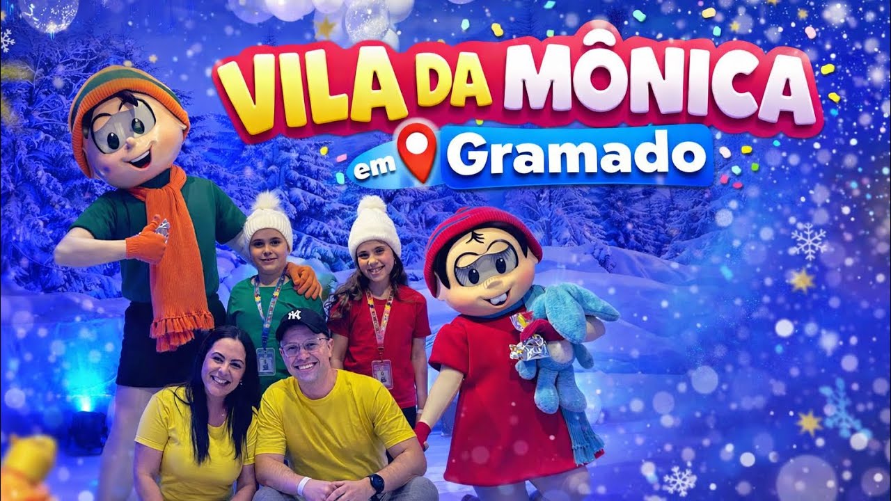 Conhecemos a Vila da Mônica em Gramado/RS