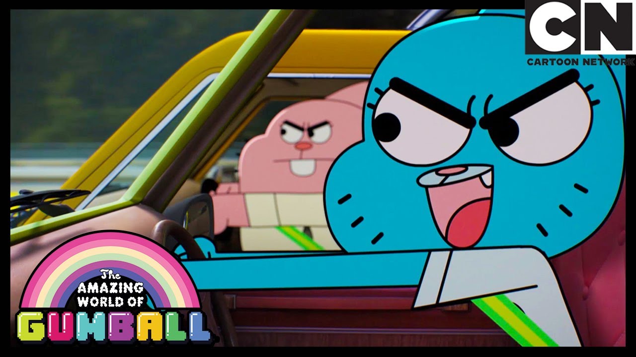 Richard and Nicole Car Racing | Gumball | Cartoon Network