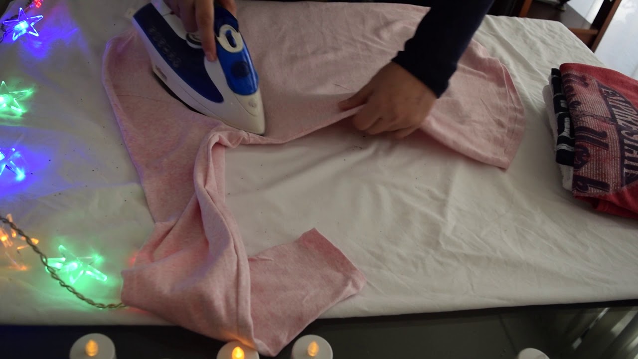 ASMR UNINTENTIONAL - Planchando y doblando ropa (No talking/sin hablar)