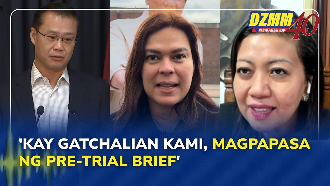 Impeachment prosecutors to submit pre-trial brief to Sen. Gatchalian | DZMM (05 June 2026)