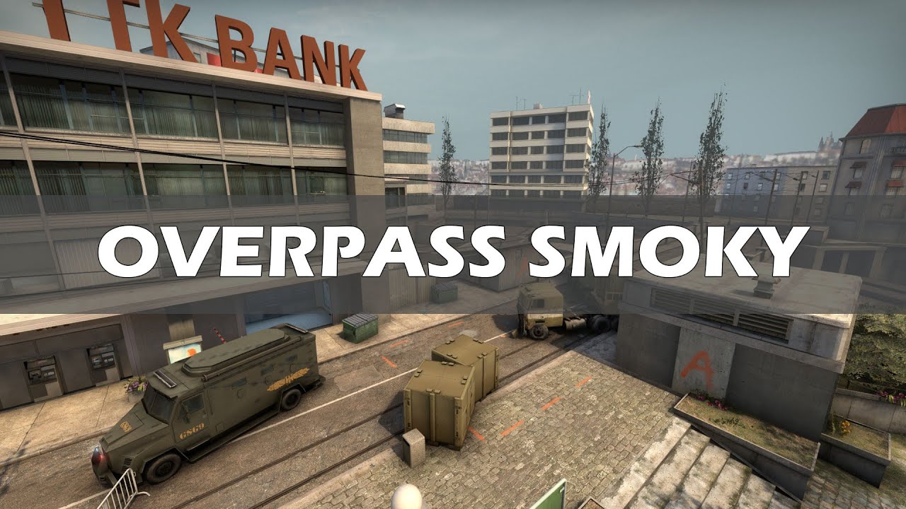 Základní smoky na mapě OVERPASS