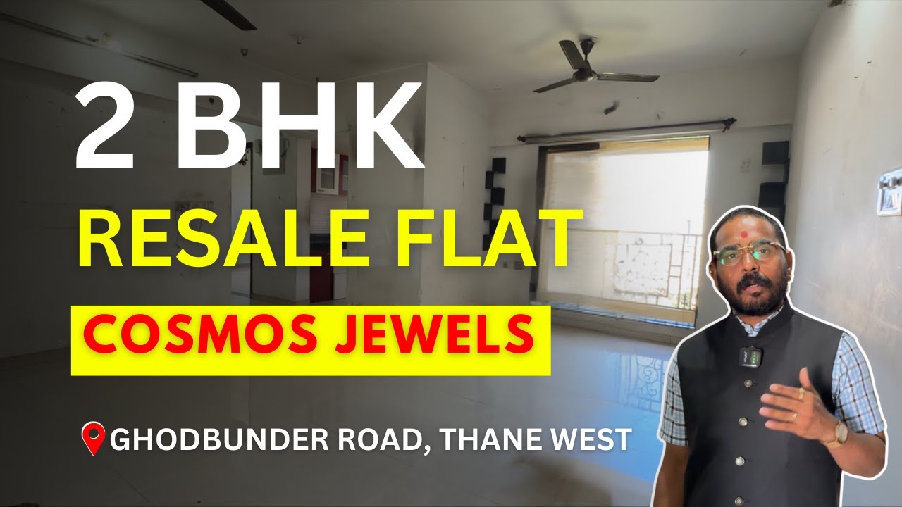 2 BHK Flat For Sale In Cosmos Jewels, Thane West | Ready To Move | Carpet 730 | Call Now