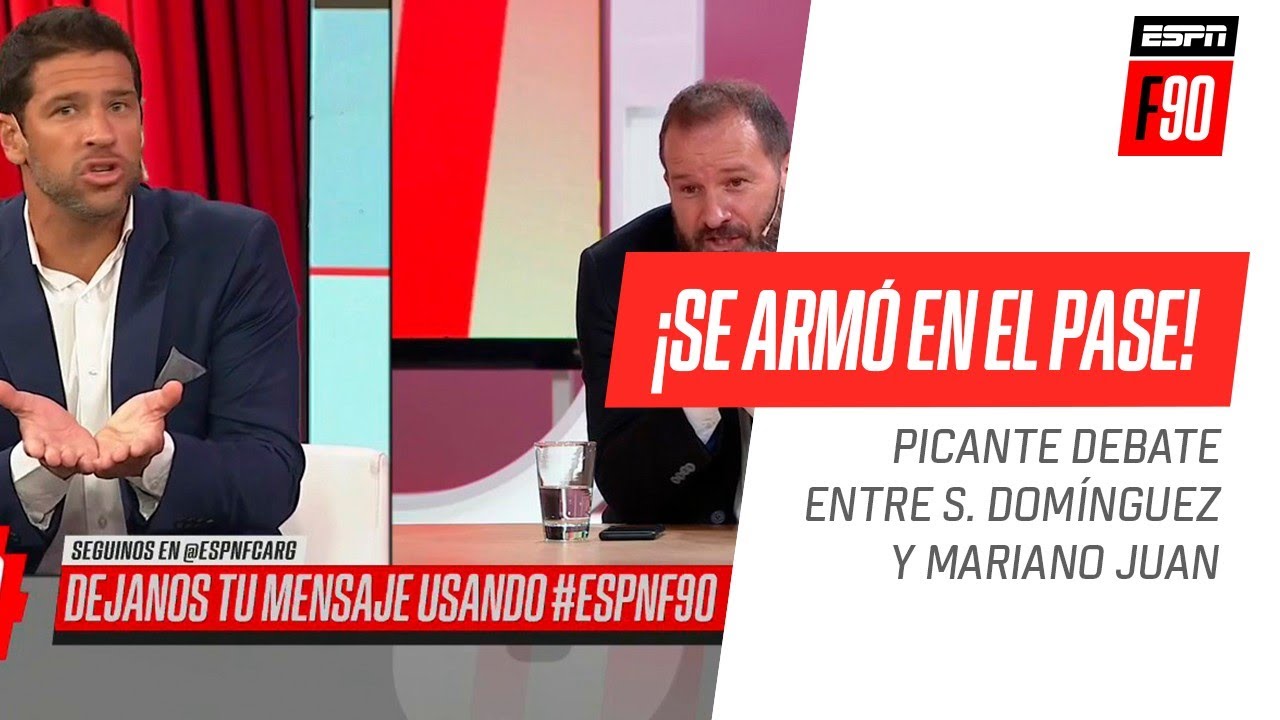 &iquest;Hurac&aacute;n es m&aacute;s grande que V&eacute;lez? &iexcl;Picante discusi&oacute;n en el pase entre Seba Dom&iacute;nguez y Mariano Juan!