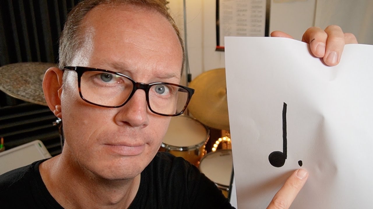 Punktierte Noten - endlich hab ich´s kapiert (am Schlagzeug und andere Instrumente)
