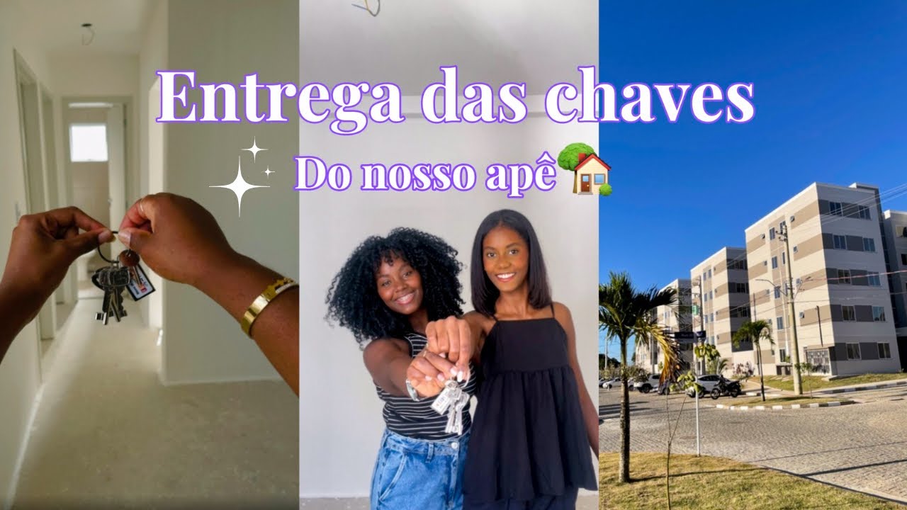 ENTREGA DAS CHAVES E1 / Tuor no apartamento vazio 🏡🔑