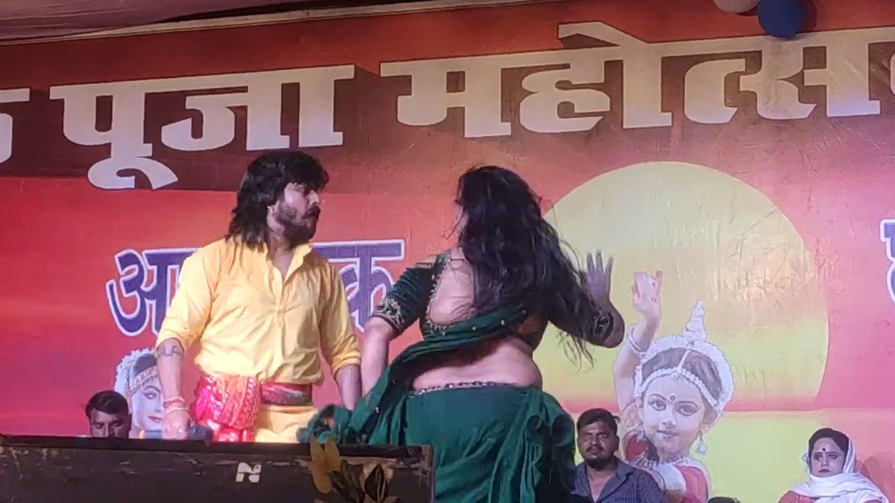 विशाल गगन ने मुरकी Dance करवाया।। रुपा का super hit murki dance (नोनहर) Vishal Gagan stage show new