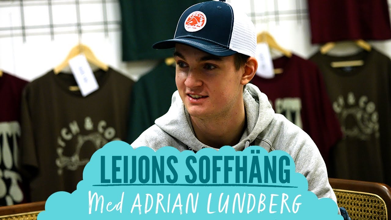 Leijons soffh&auml;ng med Adrian Lundberg