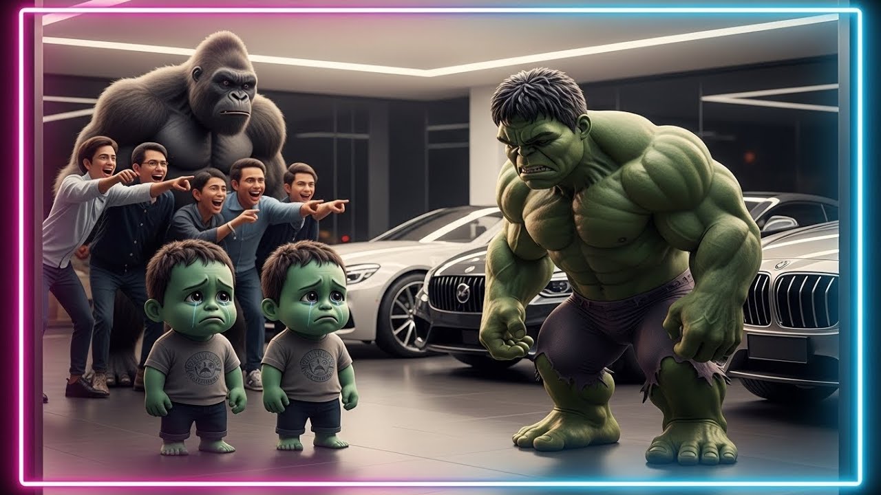 “Hulk’s Cute Kids Steal the Show | Emotional Family