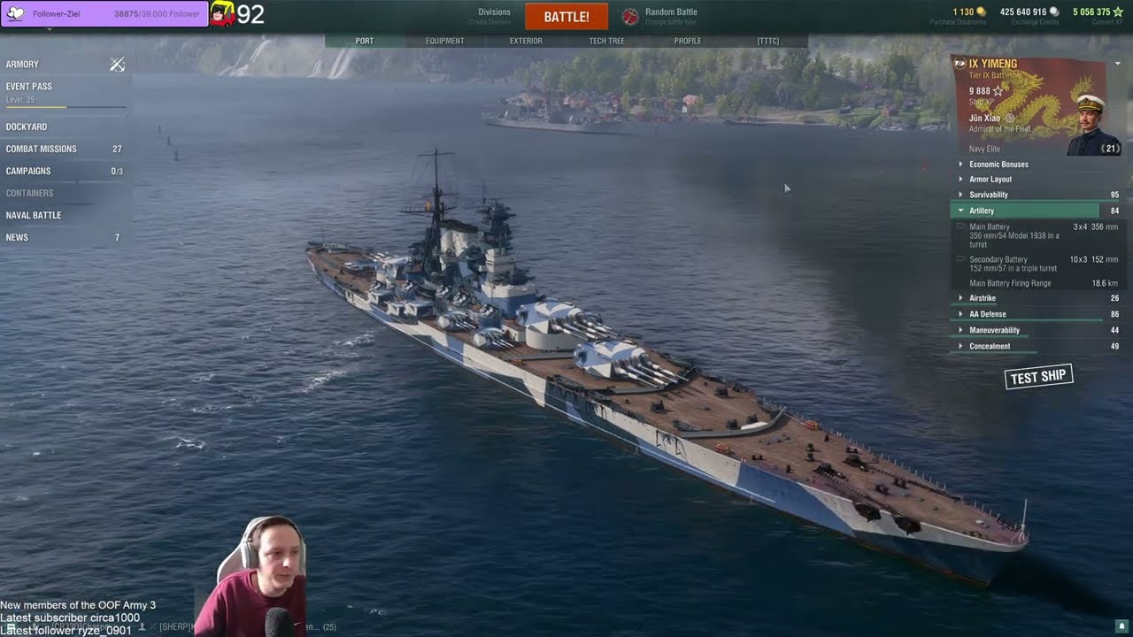 Yimeng - THIS SHIP GETS A NEW CONSUMABLE