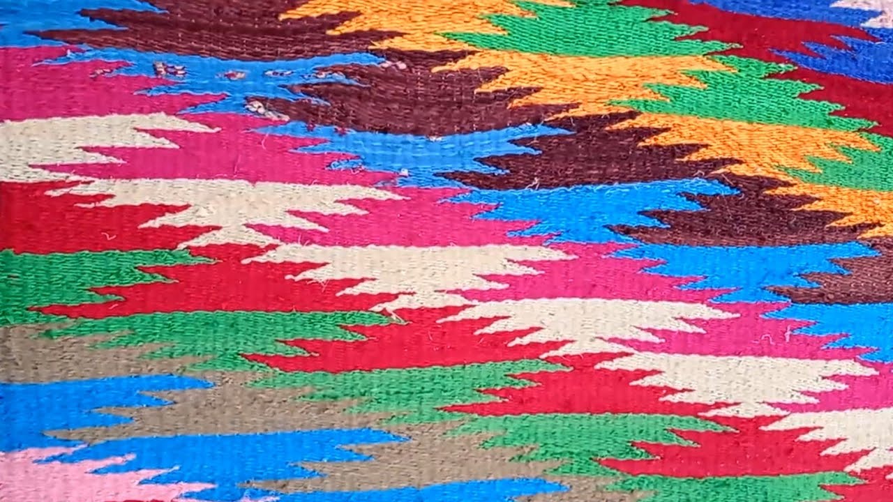 घर के फटे पुराने कपड़ों से बनाए सुंदर दरी डिजाइन//🤗💥 very beautiful & simple Dari Design 💥#youtube🤗