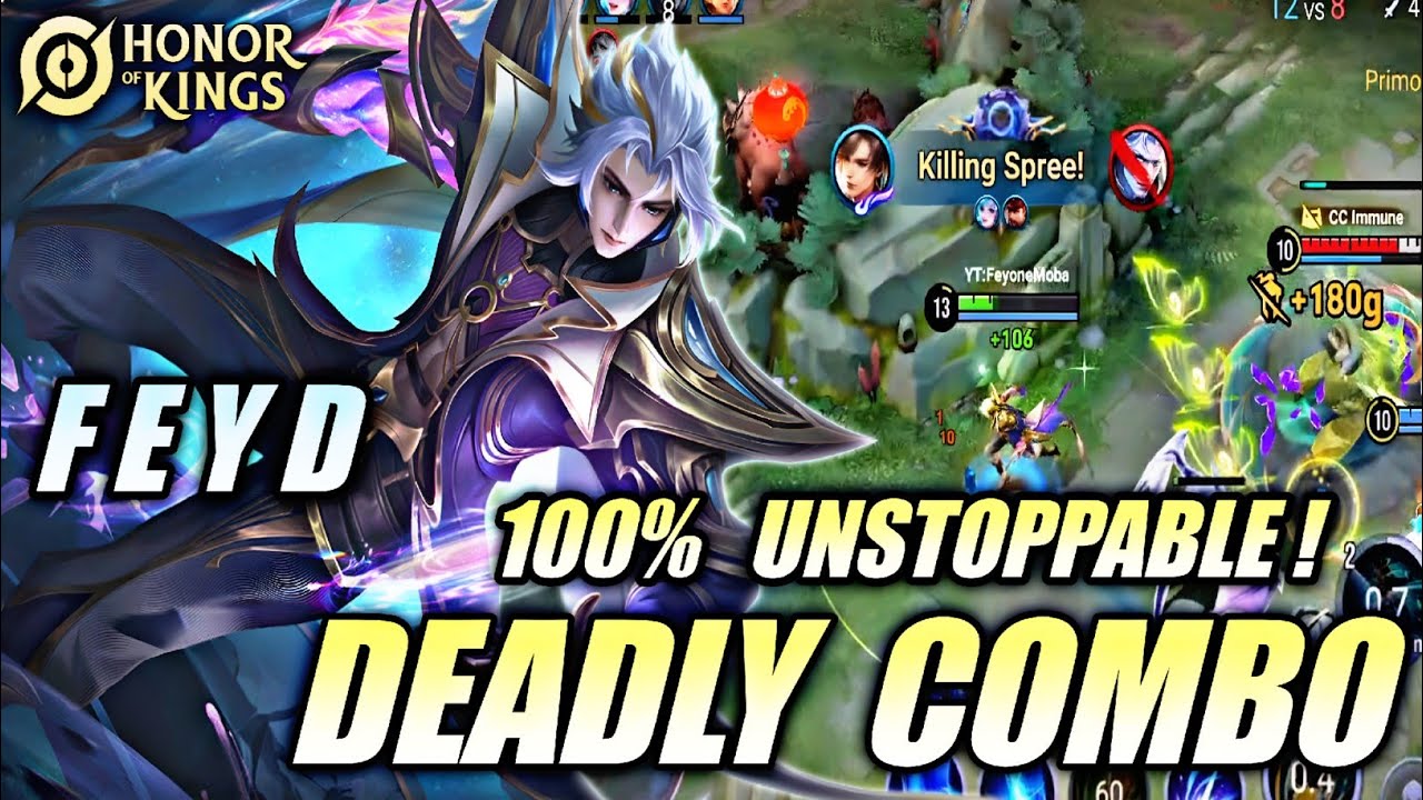 Feyd Assassin/Jungle HOK 100% UNSTOPPABLE! 