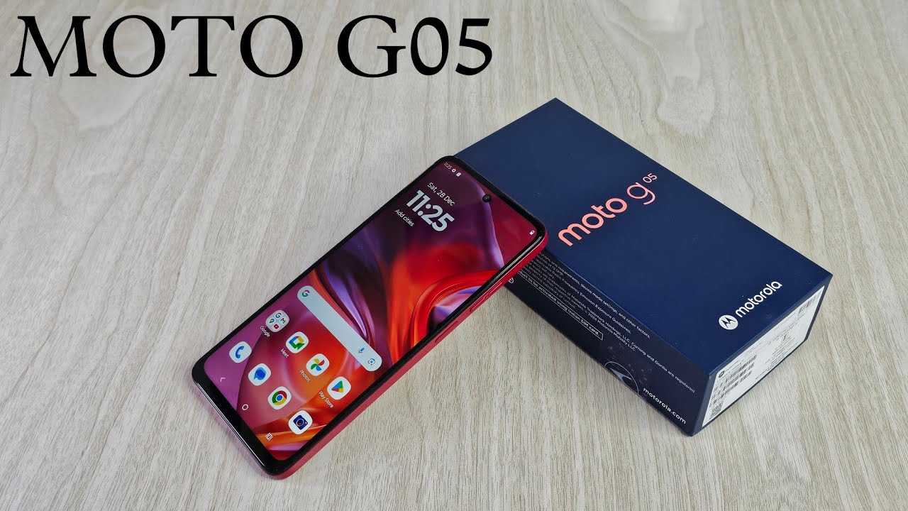 Motorola Moto G05 cheapest Smartphone Under 7000 Rupees Full Unboxing and Details