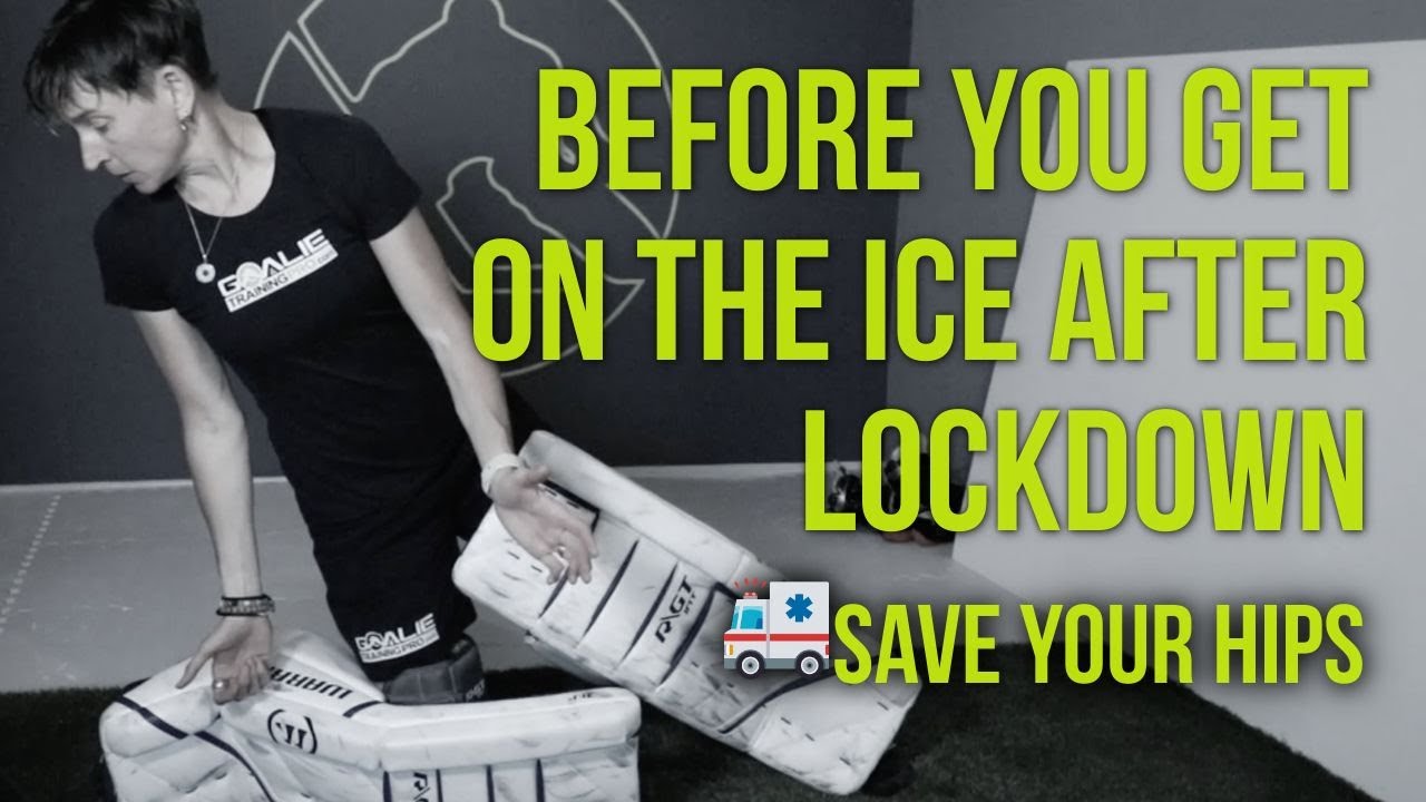 Hockey Goalie Exercises To Do BEFORE You Get Back On The Ice | After Lockdown