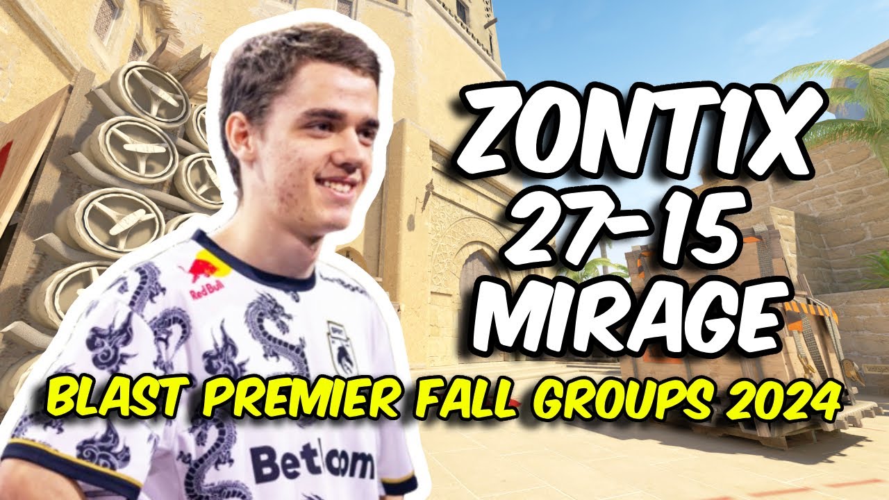 CS2 POV | Spirit zont1x (27/15) vs OG (Mirage) BLAST Premier Fall Groups 2024