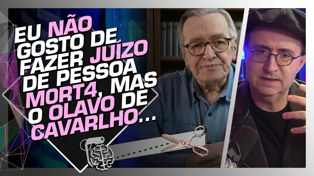 FALANDO SOBRE O FALECIDO OLAVO DE CARVALHO - REINALDO AZEVEDO