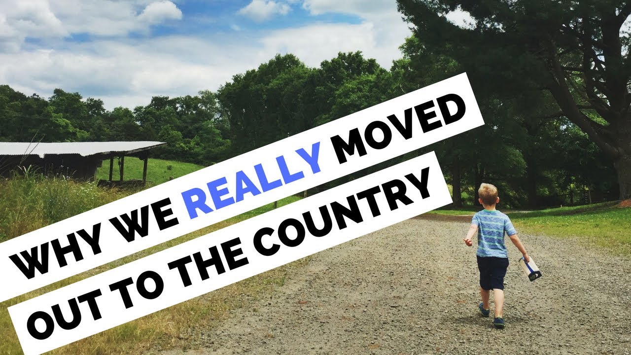 Why We REALLY Moved Out to the Country