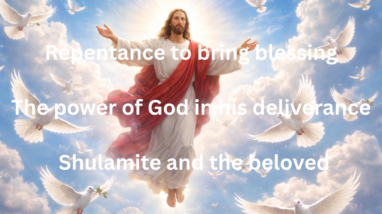 Repentance to bring blessing, The power of God in his deliverance......... #God restores His people