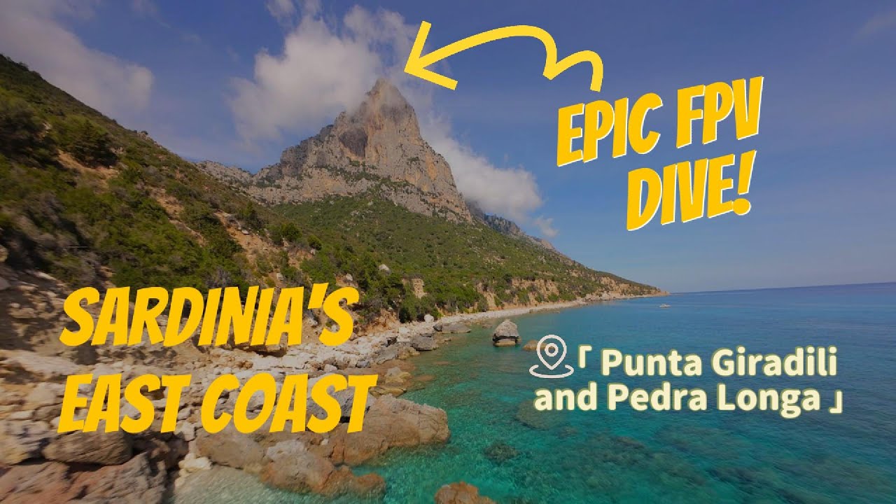 EPIC FPV Dive: Pedra Longa & Punta Giradili Cliffs | Baunei Coast, Sardinia