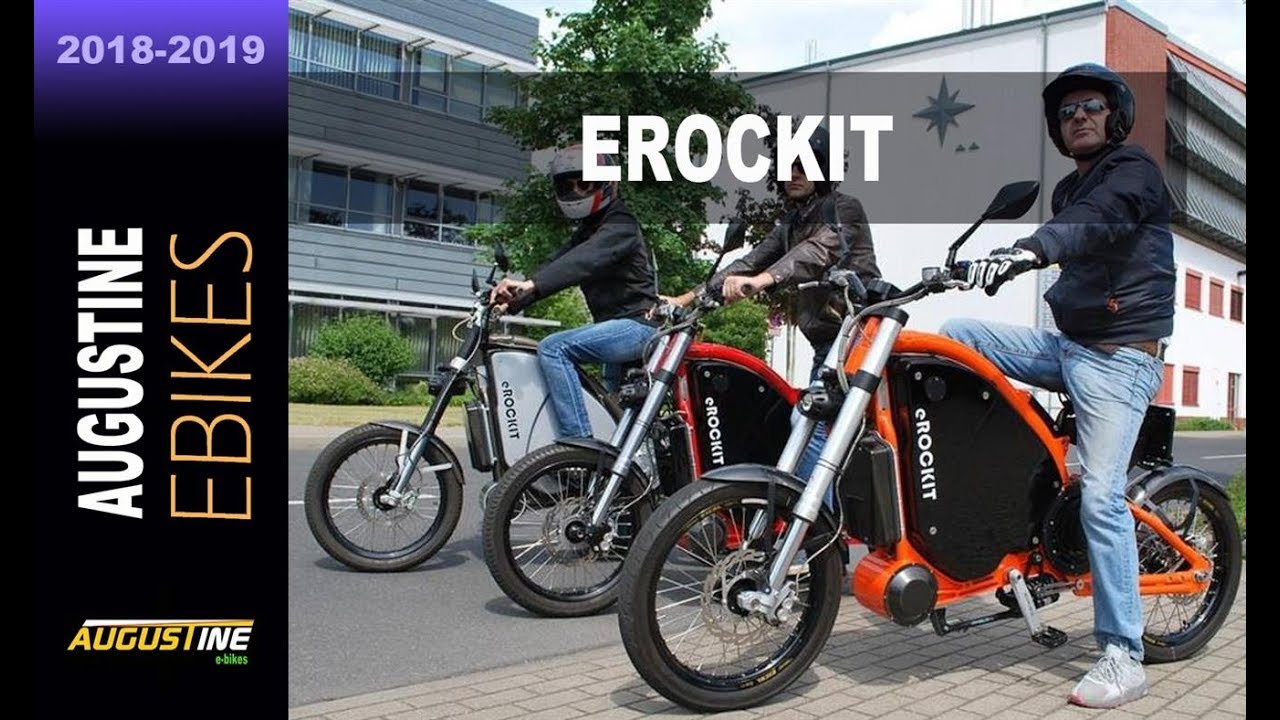 8000W eRockit and the 8000w GULAS PI Electric Bikes. Early powerful E-bike adaptors