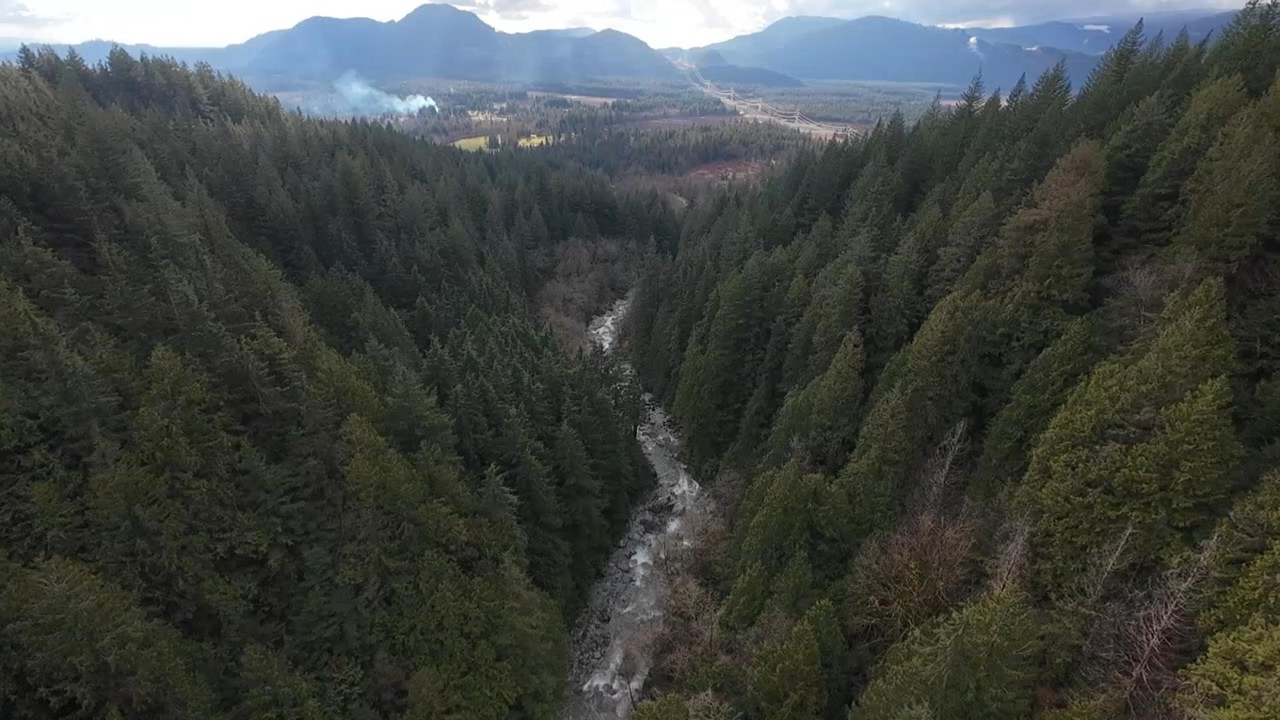 Cascade Falls, Mission, BC | DJI Avata 2