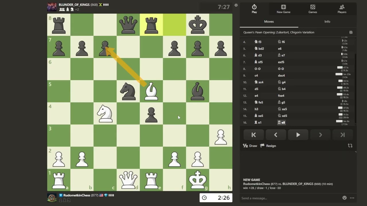 #14 | Chess | Road to 2000 Elo