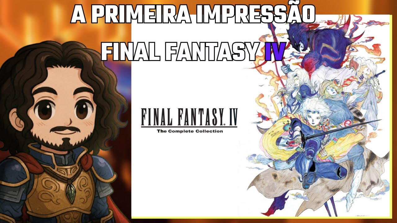 jogando Final Fantasy IV