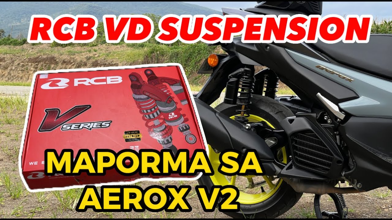 AEROX V2 l RCB VD SERIES SUSPENSION l TAMANG ADJUSTMENT AFTER 1YR NA GAMIT
