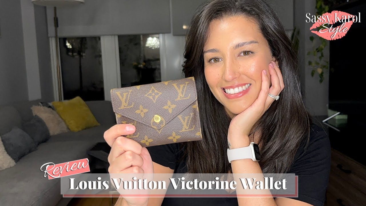 Review: Louis Vuitton Victorine Wallet | What It Looks Like + What Fits Inside  + Comparisons
