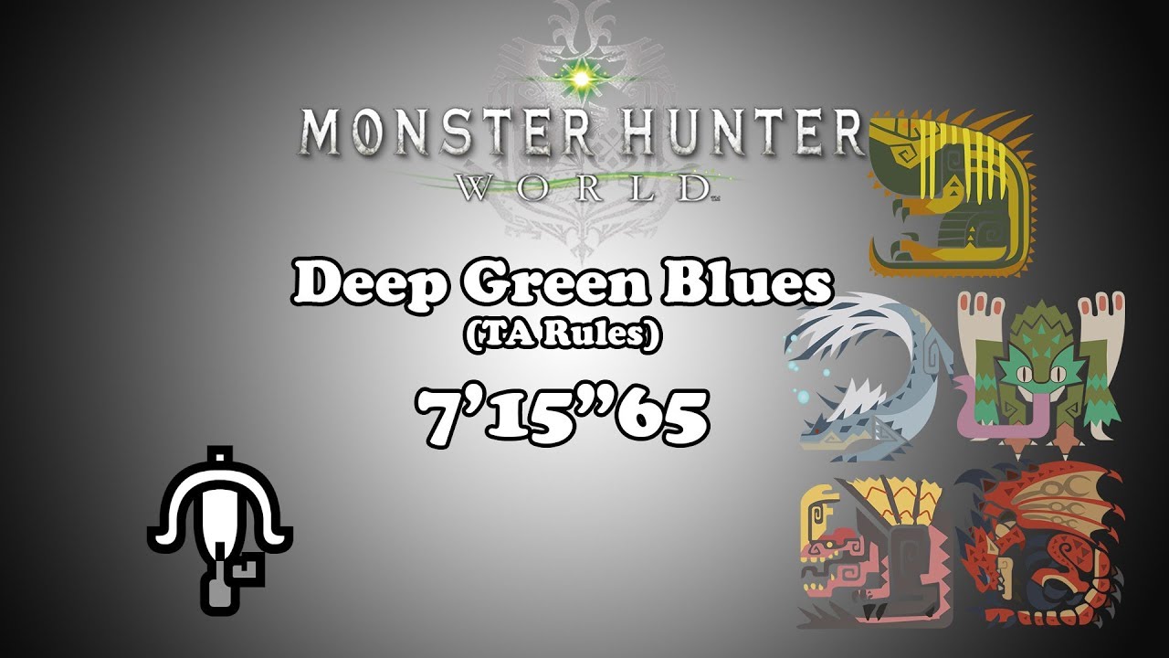[MHW] Deep Green Blues - LBG w/ TA Rules - 7'15'65