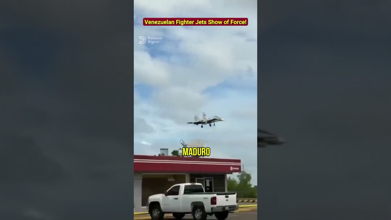 Венесуэльские истребители демонстрируют свою мощь!