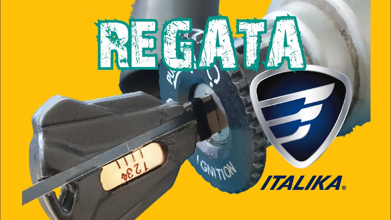 LLAVE a Moto ITALIKA REGATA .Sin Desarmar  (Teclas encontradas )( por ambos lados ).